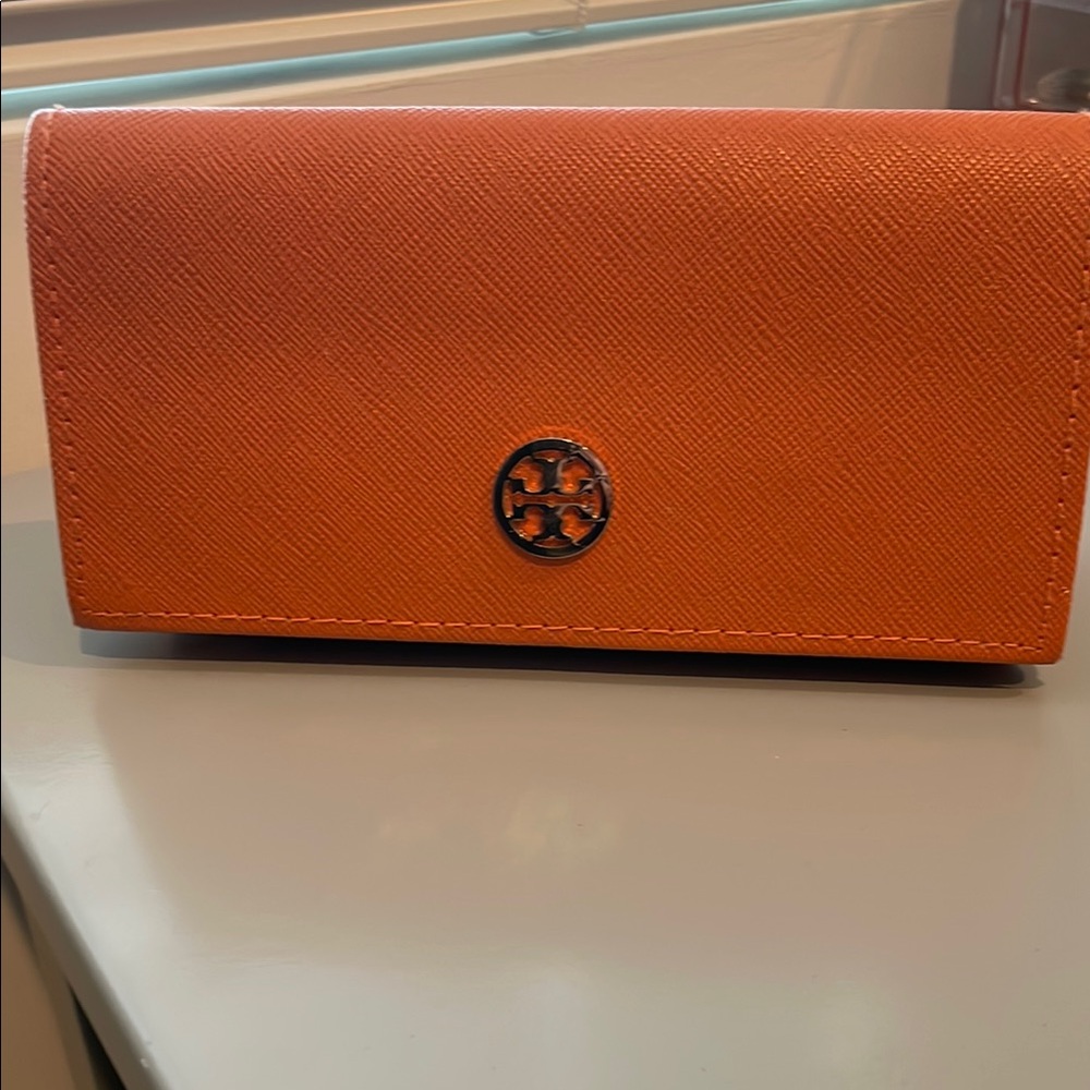 Tory Burch Orange Sunglasses Case